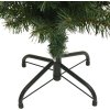 Úzký umělý vánoční stromek se stojanem 150 cm PVC [320949] (Barva Zelená)
