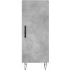 Skříň highboard 34,5 x 34 x 180 cm kompozitní dřevo [3198821] (Barva Betonová šedá)