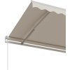 Automatická zatahovací markýza 500 x 350 cm [3069027] (Barva Krémová)