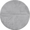 Koberec IZA krátký vlas skandinávský vzhled Ø 160 cm [375460] (Barva Šedá)