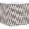 Skládací úložné boxy 4 ks 32x32x32 cm netkaná textilie [4018985] (Barva Hnědá)