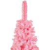 Úzký vánoční stromek 150 cm [329213] (Barva Růžová)
