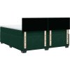 Box spring postel s matrací 200x200 cm samet [3286400] (Barva Modrá)