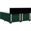 Box spring postel s matrací 200x200 cm samet [3286402] (Barva Světle šedá)