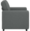 Rozkládací křeslo 100x77x82 cm látka [4105147] (Barva Tmavě šedá)