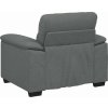 Rozkládací křeslo 100x81x84 cm látka [4105288] (Barva Tmavě šedá)