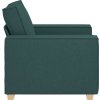 Rozkládací křeslo 100x78x84 cm látka [4104965] (Barva Tmavě zelená)