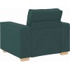 Rozkládací křeslo 100x78x84 cm látka [4104965] (Barva Tmavě zelená)