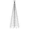 LED vánoční stromek s hroty 570 ch LED 300 cm [358105] (Barva Studená bílá)