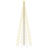 LED vánoční stromek s hroty 570 ch LED 300 cm [358105] (Barva Studená bílá)