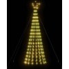 LED vánoční stromek 275 ch LED diod 180 cm [358065] (Barva Studená bílá)