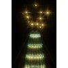 LED vánoční stromek 275 ch LED diod 180 cm [358065] (Barva Studená bílá)