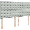 Box spring postel s matrací tmavě 200x200 cm samet [3292443] (Barva Tmavě šedá)