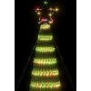 LED vánoční stromek 688 ch LED diod 300 cm [358071] (Barva Vícebarevný)