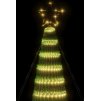LED vánoční stromek 688 ch LED diod 300 cm [358071] (Barva Vícebarevný)