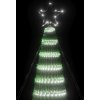 LED vánoční stromek 688 ch LED diod 300 cm [358071] (Barva Vícebarevný)