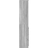 Vysoká deska 37,5x35x180 cm Dřevěná konstrukce [861666] (Barva Šedá sonoma)