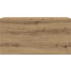 Koupelnová nástěnná skříňka 80 x 25 x 40 cm kompozit [860093] (Barva dub artisan)
