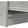 Příborník 29,5x34x76 cm kompozitní dřevo [861637] (Barva Betonová šedá)