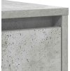Příborník 29,5x34x76 cm kompozitní dřevo [861637] (Barva Betonová šedá)