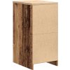 Garážová skříň 40x51x85 cm Borovicový masiv [860539] (Barva Kouřový dub)