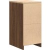 Garážová skříň 40x51x85 cm Borovicový masiv [860539] (Barva Kouřový dub)
