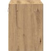Garážové nástěnné skříně 2 ks dřevěné konstrukce [860629] (Barva dub sonoma)