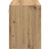 Garážová nástěnná skříňka Dřevěné konstrukce [860659] (Barva dub artisan)