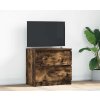 TV skříňka 60x35x54 cm kompozitní dřevo [861782] (Barva Kouřový dub)