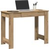 Psací stůl 100x45x75 cm dřevotříska [860433] (Barva Hnědý dub)