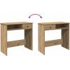 Psací stůl 80 x 40 x 75 cm dřevotříska [860474] (Barva dub sonoma)