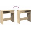Psací stůl 80 x 40 x 75 cm dřevotříska [860474] (Barva dub sonoma)