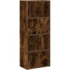 Knihovna 40x24x102 cm kompozitní dřevo [860379] (Barva Hnědý dub)