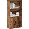 Knihovna 60x24x120 cm kompozitní dřevo [860422] (Barva Kouřový dub)