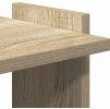Knihovna se 3 policemi 60x30x120 cm kompozitní dřevo [860265] (Barva Bílá)