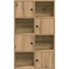 Knihovna 60x24x101,5 cm kompozitní dřevo [860399] (Barva dub artisan)