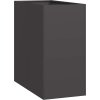 Truhlík 40x80x80 cm ocel [860775] (Barva Antracitová)