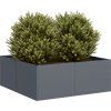 Truhlík 80x80x30 cm [860801] (Barva Černá)