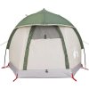 Kempingový stan kopule pro 1 osobu a oranžový nepromokavý [94788] (Barva Zelená)