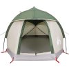 Kempingový stan kopule pro 1 osobu a oranžový nepromokavý [94788] (Barva Zelená)