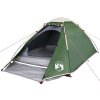 Kempingový stan kopule pro 4 osoby nepromokavý [94769] (Barva Zelená)