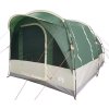 Kempingový stan tunel pro 3 osoby nepromokavý [94622] (Barva Zelená)