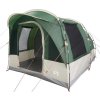 Kempingový stan tunel pro 3 osoby nepromokavý [94622] (Barva Zelená)