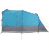 Kempingový stan tunel pro 3 osoby nepromokavý [94622] (Barva Zelená)