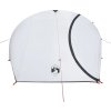 Kempingový stan kopule pro 4 osoby zatemňovací nepromokavý [94729] (Barva Šedá a oranžová)
