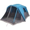 Rodinný stan s verandou pro 6 osob nepromokavý [94549] (Barva Modrá)
