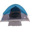 Kempingový stan kopule pro 3 osoby nepromokavý [94696] (Barva Modrá)