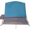 Kempingový stan kopule pro 3 osoby nepromokavý [94696] (Barva Modrá)