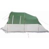Kempingový stan tunel pro 4 osoby nepromokavý [94631] (Barva Zelená)