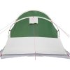 Kempingový stan tunel pro 4 osoby nepromokavý [94631] (Barva Zelená)